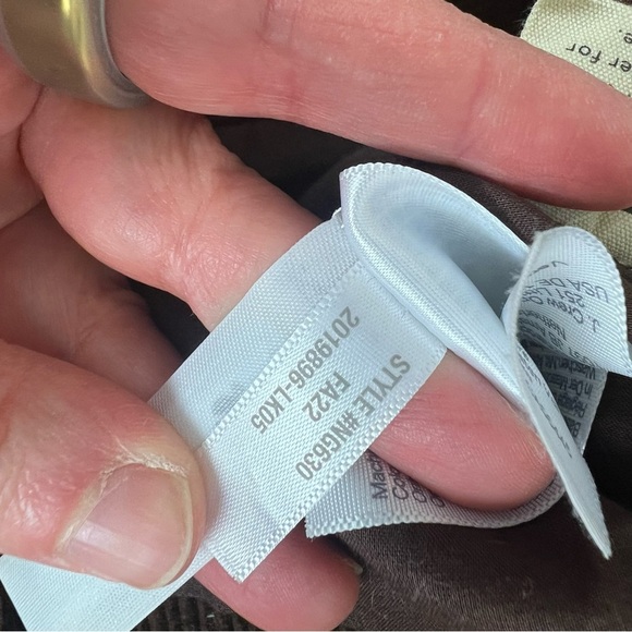 NWT Madewell Corduroy Dorset Blazer Jacket Chocolate Brown Size S - Picture 10 of 10